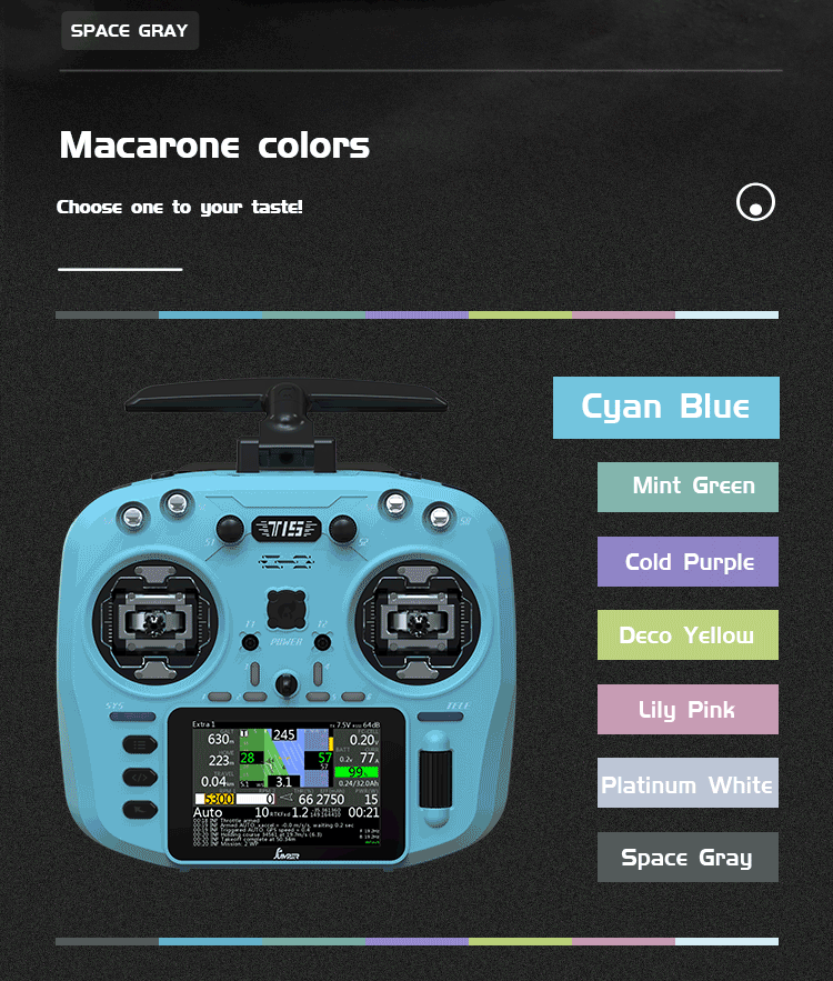 JumperT1524GHz915MHzELRS1WVS-MHallSensorFullSizeGimbal35Colour-TouchScreenEdgeTXRadioControllerforFP-2015479-2