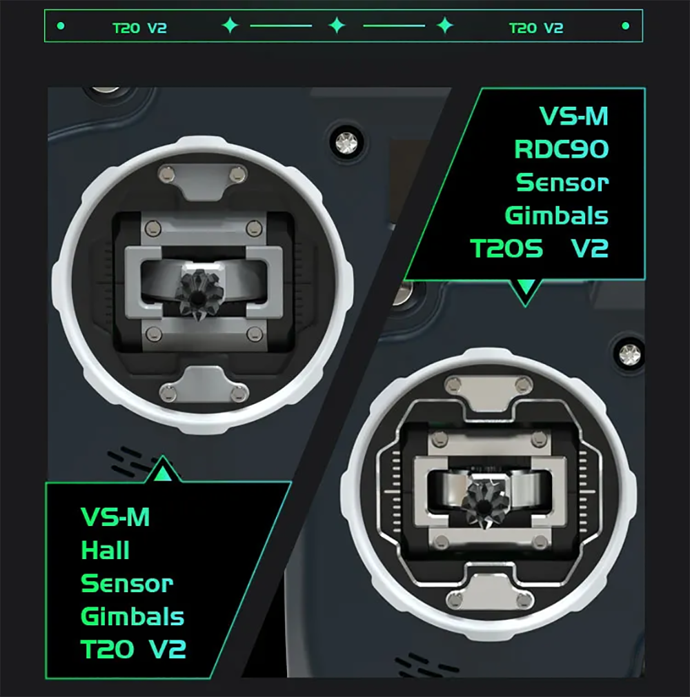 JumperrcT20V2ELRS24GHz915MHzHallSesorRDC90SensorGimbalFullSizeEdgeTXRadioTransmitterforFPVRCRacerDro-2009149-2