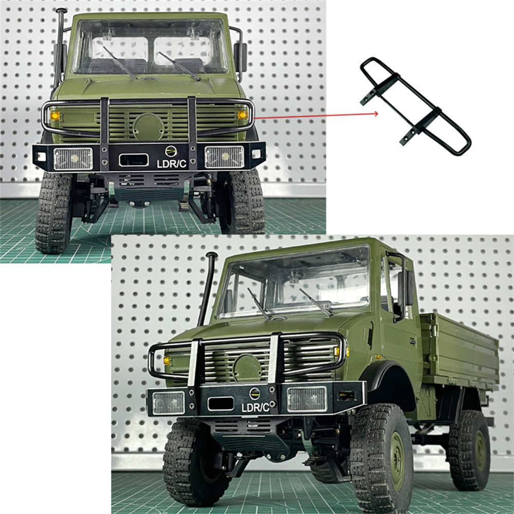 LDRCLDP06112Unimog435RCCarUpgradedMetalFrontUpperBumperProtectorLP0004VehiclesModelsSpareParts-1979509-3