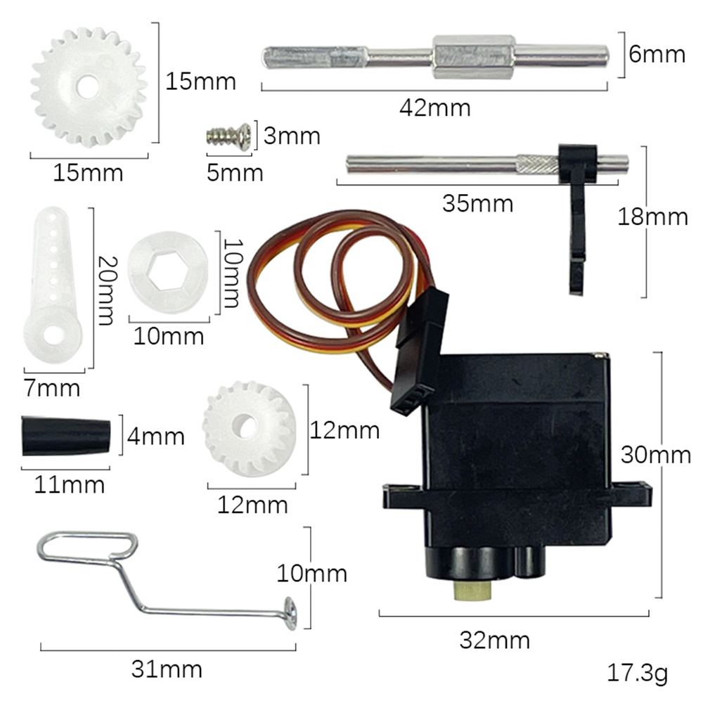 LDRCLDP06112UnimogRCCarSpareTransmissionGearboxSetL0056VehiclesModelsPartsAccessories-1977451-1