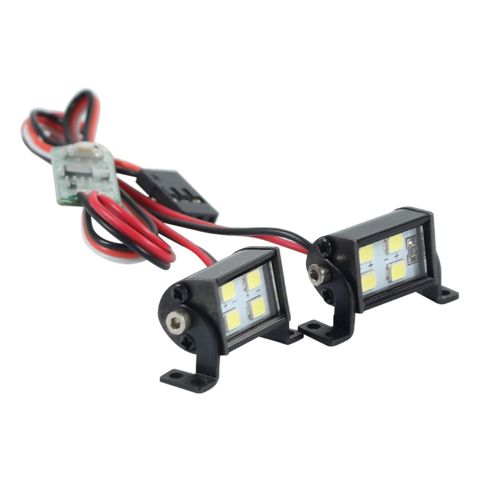 LEDHeadLightDoubleRowSpotlightWhiteLightforSCX10D90110RCCarParts-1999175-1