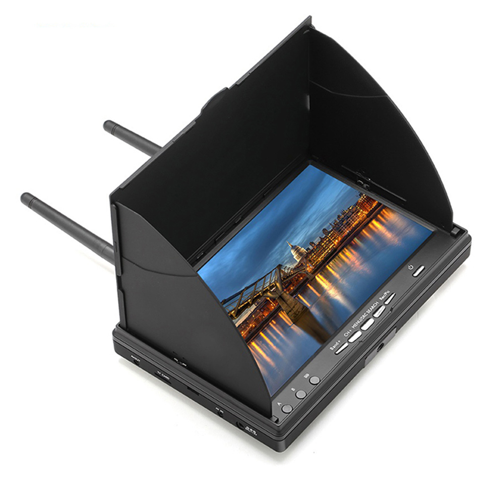 LSTLT5802S58G40CH8004807InchFPVMonitorBuiltinDualReceiverBatterywithAntennasforRCDrones-2009188-1