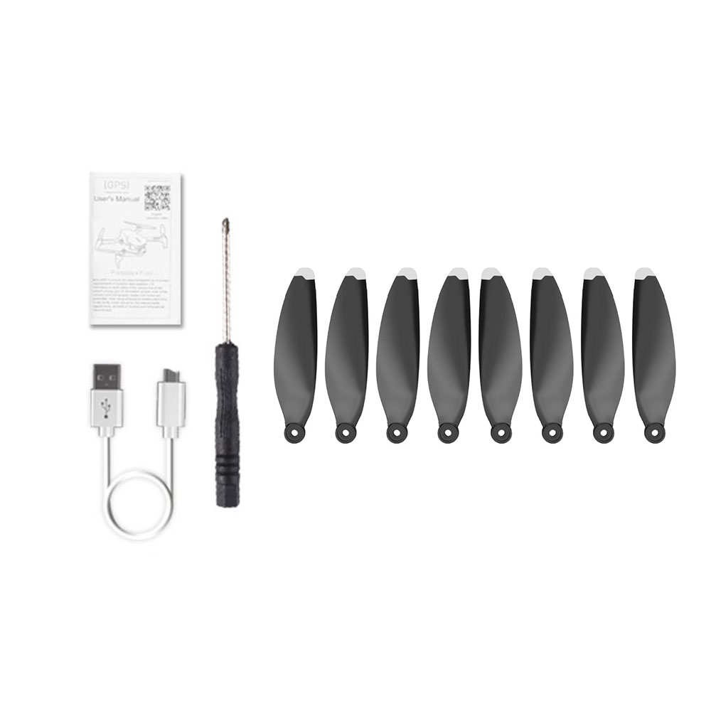 LYZRCL500PROL500PROMAXWIFIFPVRCDroneQuadcopterSparePartsFoldablePropellerPropsBladeSet8PcsCWCCWAcces-1997008-2