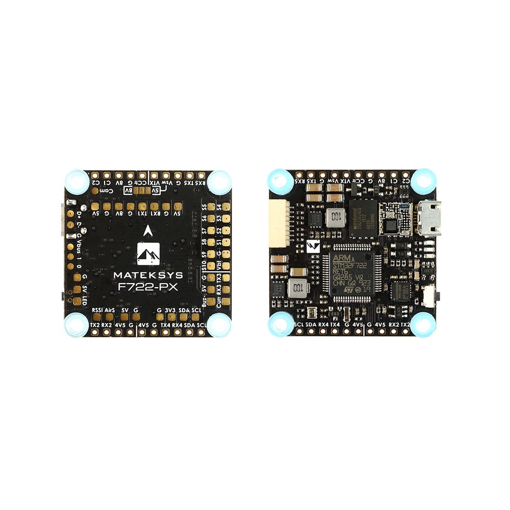 MATEKSystemsF722-PXFlightControllerSTM32F722MPU6000BMP280PixelOSD32MFlashBlackboxforRCDroneAirplane-1625181-2