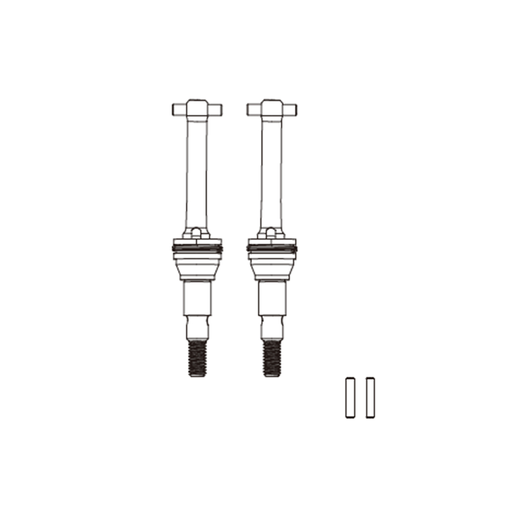 MJX1430114302RCCarCVDFrontDriveShaftShockAbsorberSpartParts1450014410-1991993-1