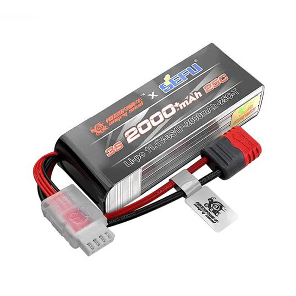 MJX3SBattery111V25C2000mAhLI-POBatterywithTPlugforMJX16208162091420914210RCCar-2008878-8