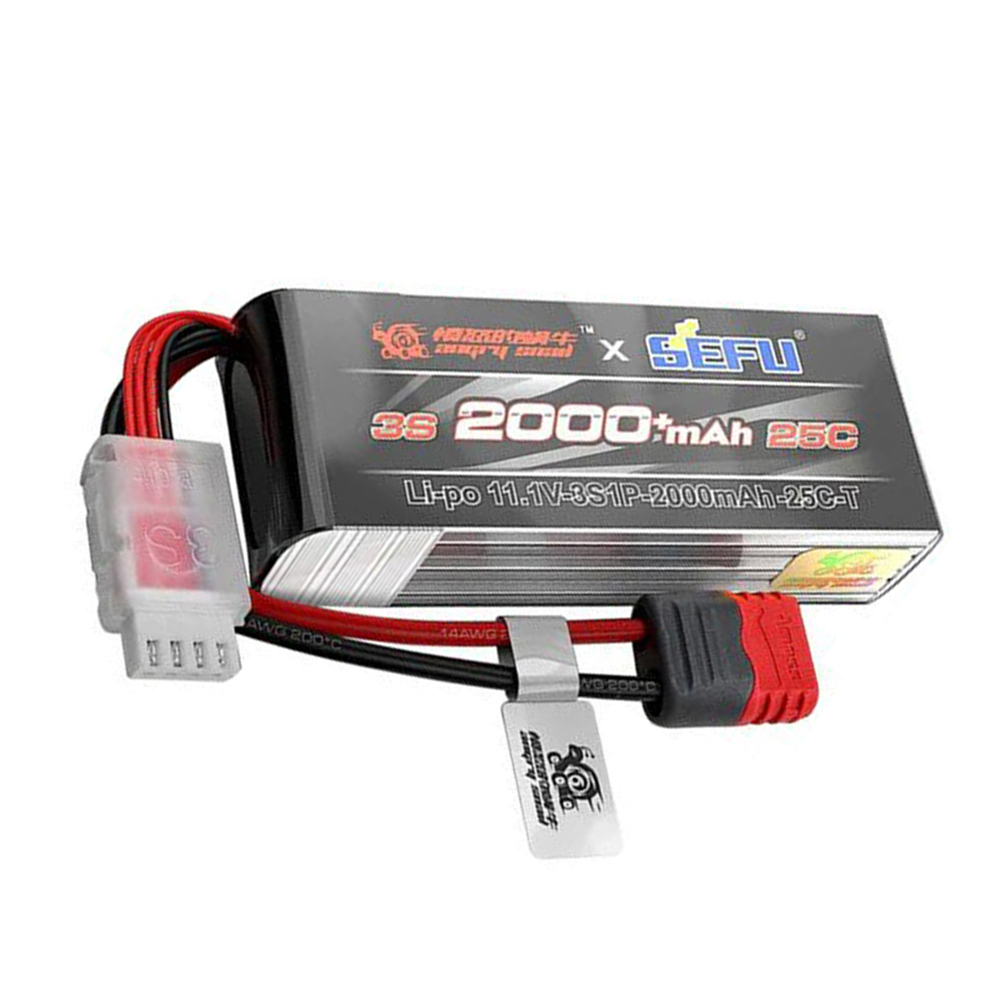 MJX3SBattery111V25C2000mAhLI-POBatterywithTPlugforMJX16208162091420914210RCCar-2008878-9