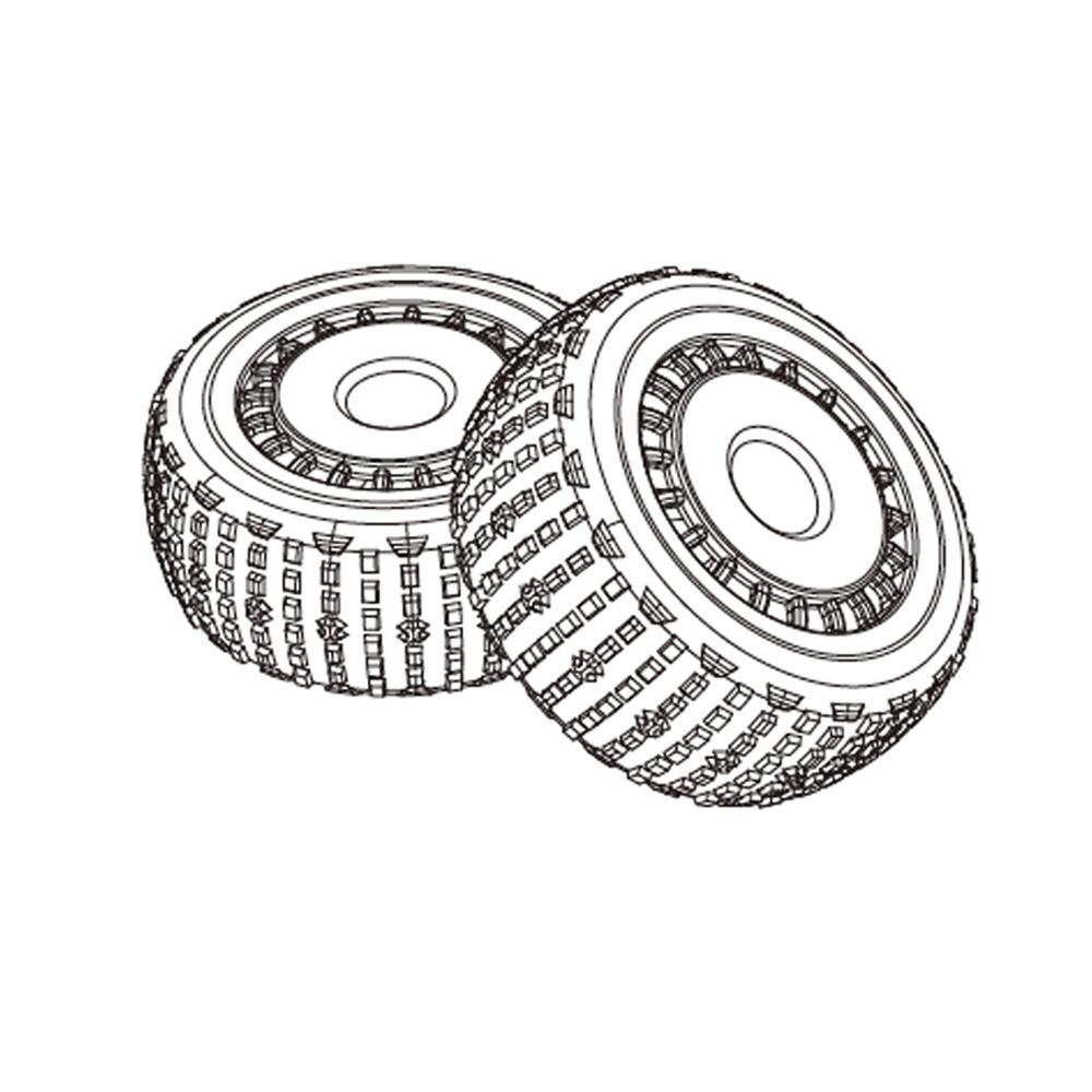 MJXM162OrignalRCCarWheelTire16300M216300CParts-1996866-2