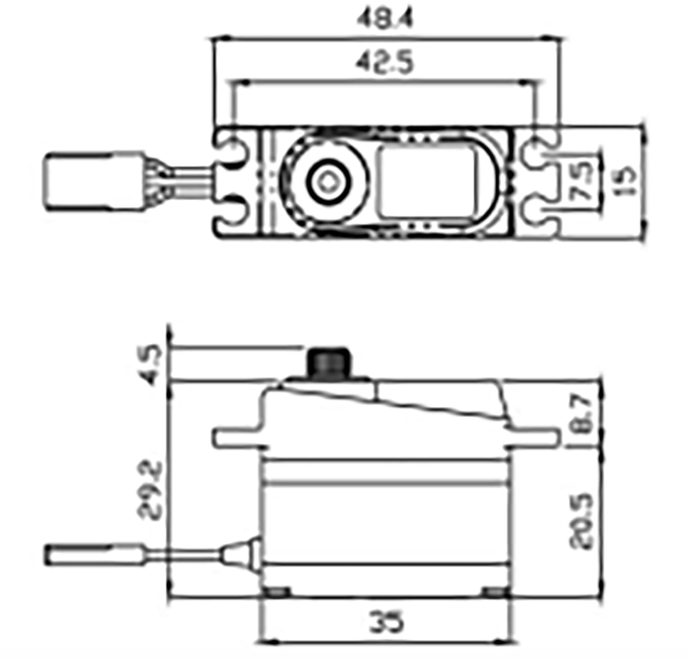 MV-1250MG25THighTorqueDigitalCorelessServoFor112RCModelHelicopterPartsRCCar-2003345-11