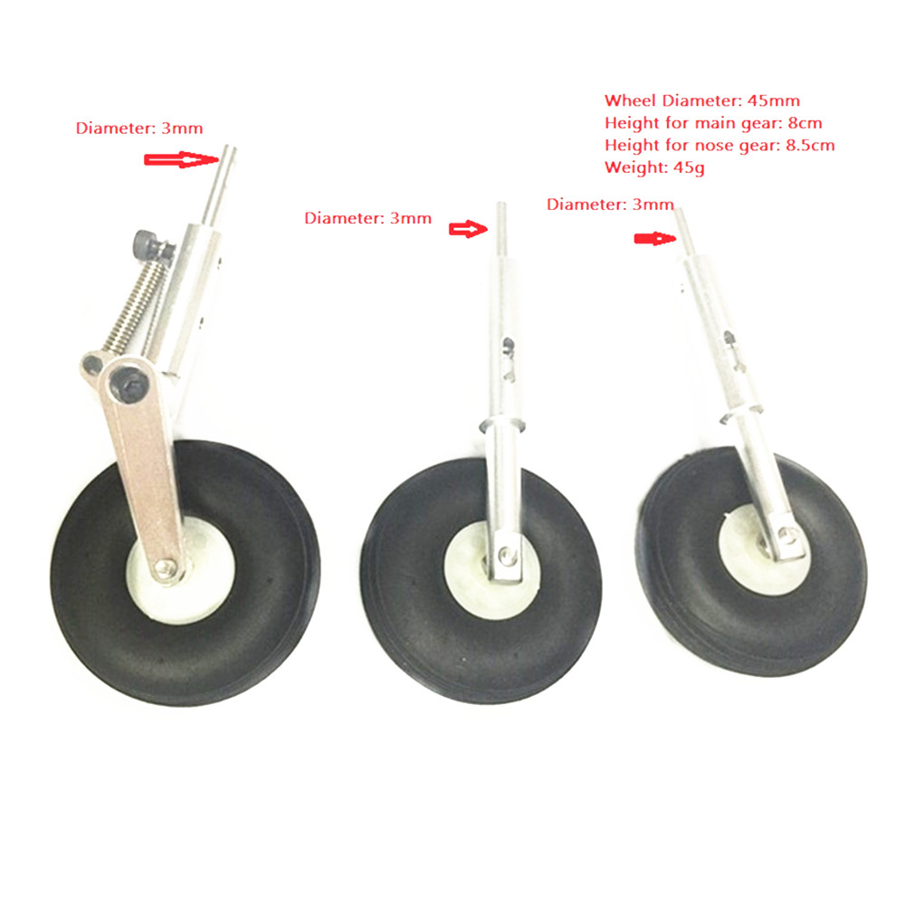 MetalElectricRetractShockAbsorbedLandingGearCNCDIYforRCPlaneRCAirplaneModel-1664877-10