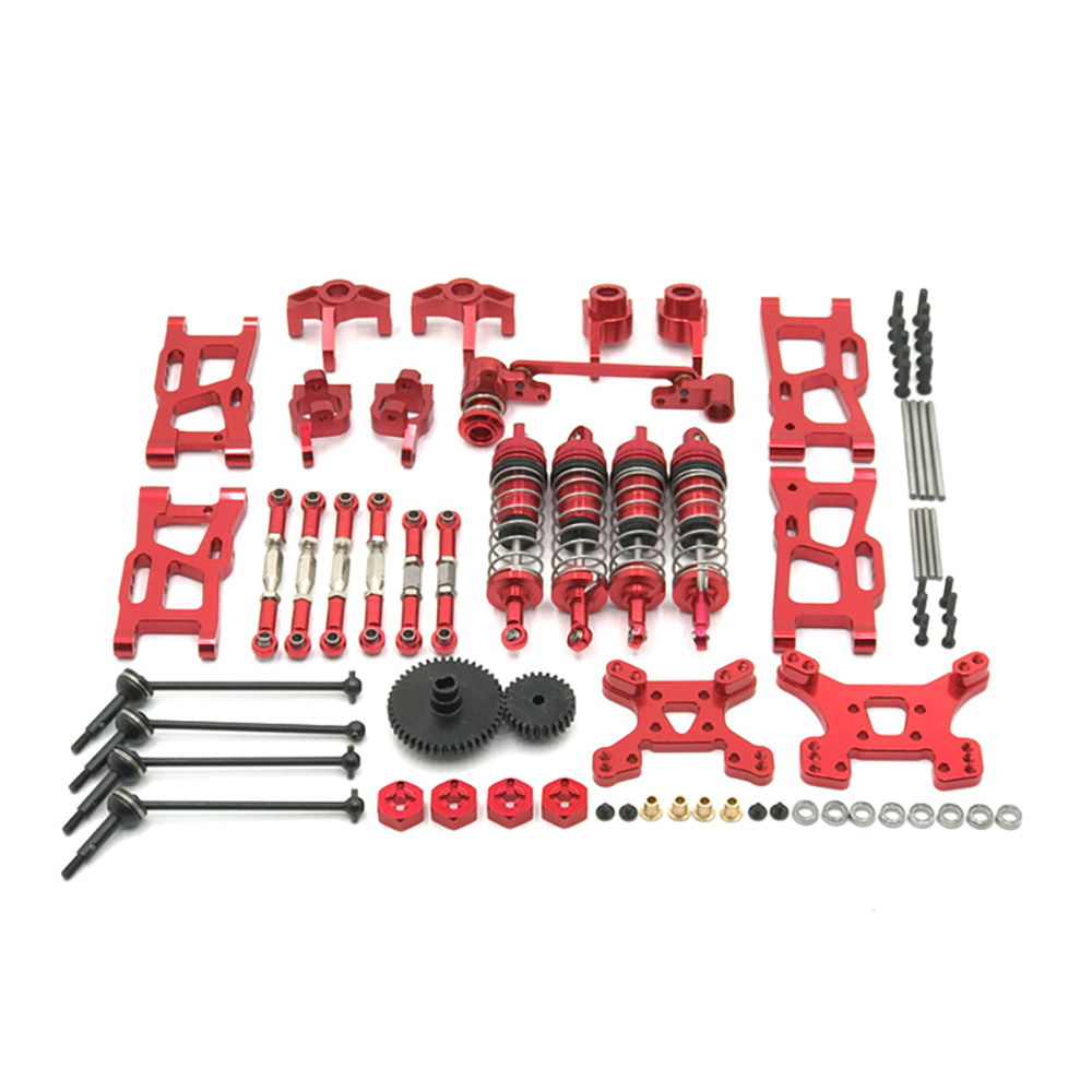 MetalUpgradePartsWLtoys144001144010124017124019Rlaarlo114112AMX12RCCarShockTowerArmRodKits-2007594-2