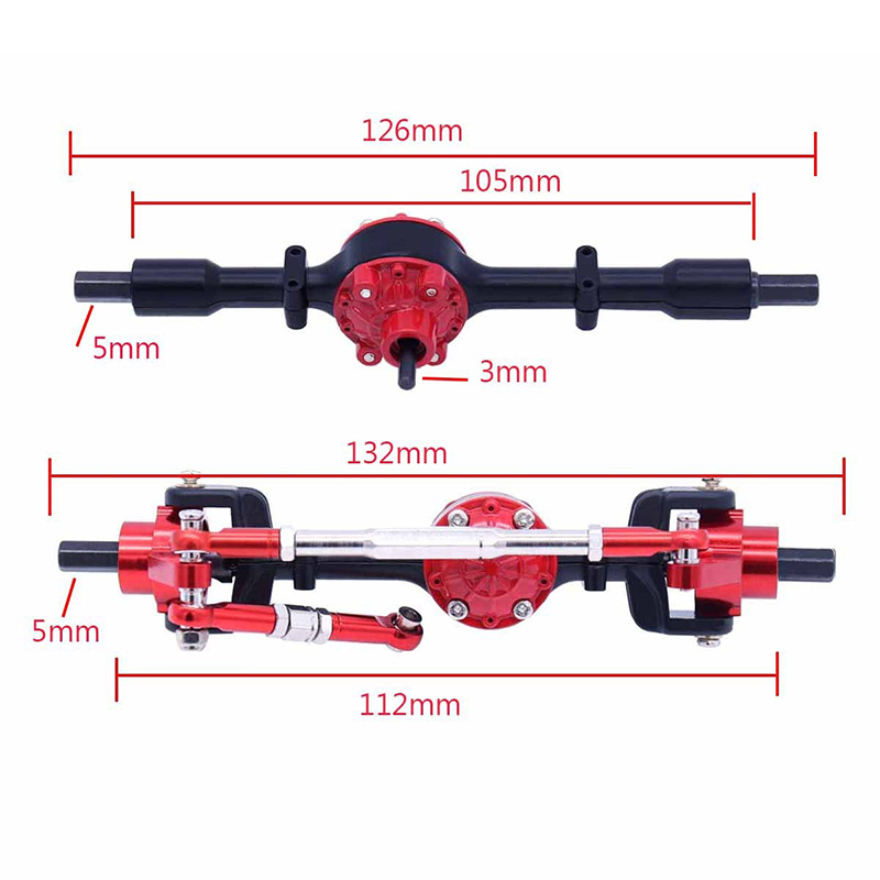 MetalUpgradedFrontRearBridgeForWPL116C14C24B14B24B36HenglongFayeeJJRCRCCarParts-2008399-1
