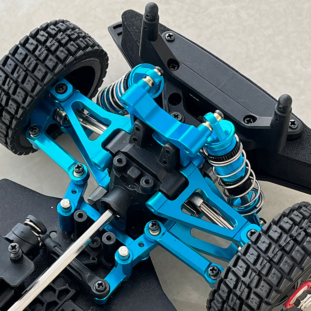 MetalUpgradedShockAbsorberBracketArmSteeringCupForMJX114143011430214303RCCarParts-2005199-5