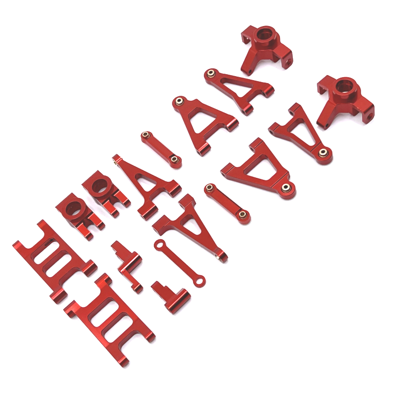 MetalUpgradedShockAbsorberBracketArmSteeringCupForMJX114143011430214303RCCarParts-2005199-9