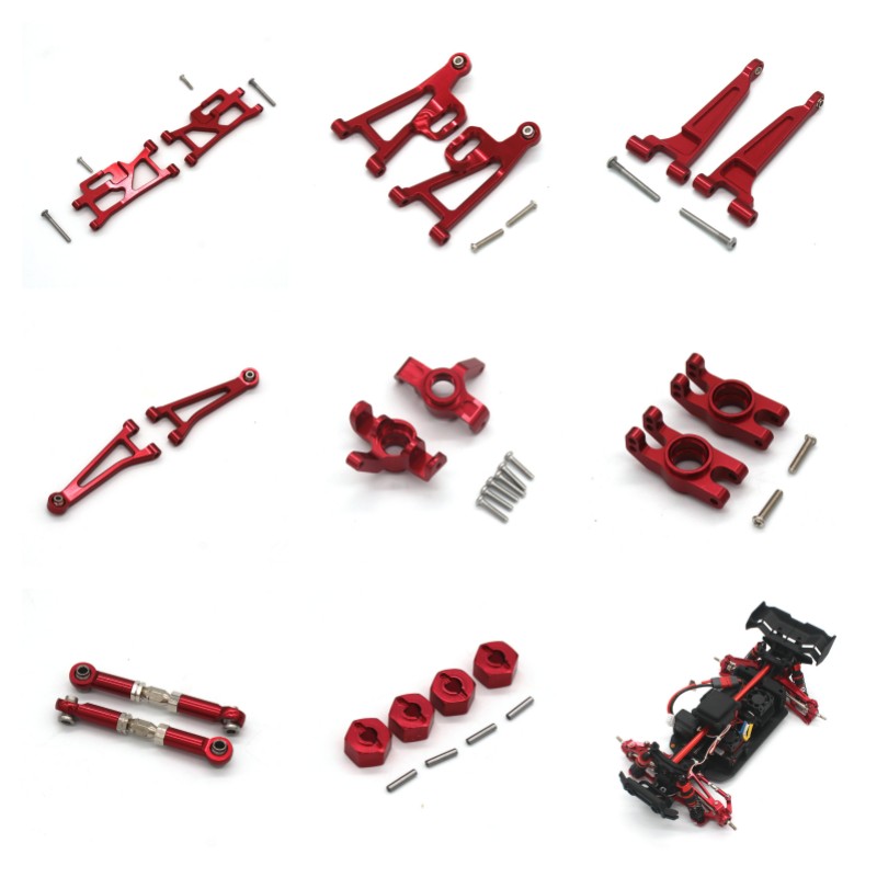 MetalUpgradedSteeringCupFrontRearUpperLowerArmSteeringRodForMJX1421014209RCCarParts-2008916-1