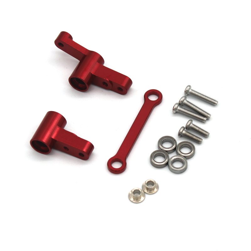 MetalUpgradedSteeringCupFrontRearUpperLowerArmSteeringRodForMJX1421014209RCCarParts-2008916-9