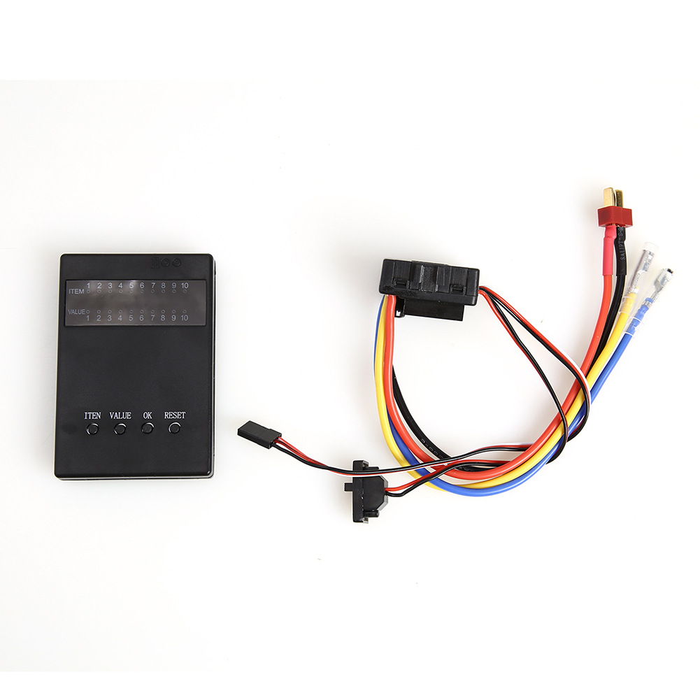 New11018WPCrawlerBrushBrushed80AElectronicSpeedControllerWaterproofESCWithProgramCard-1780171-4