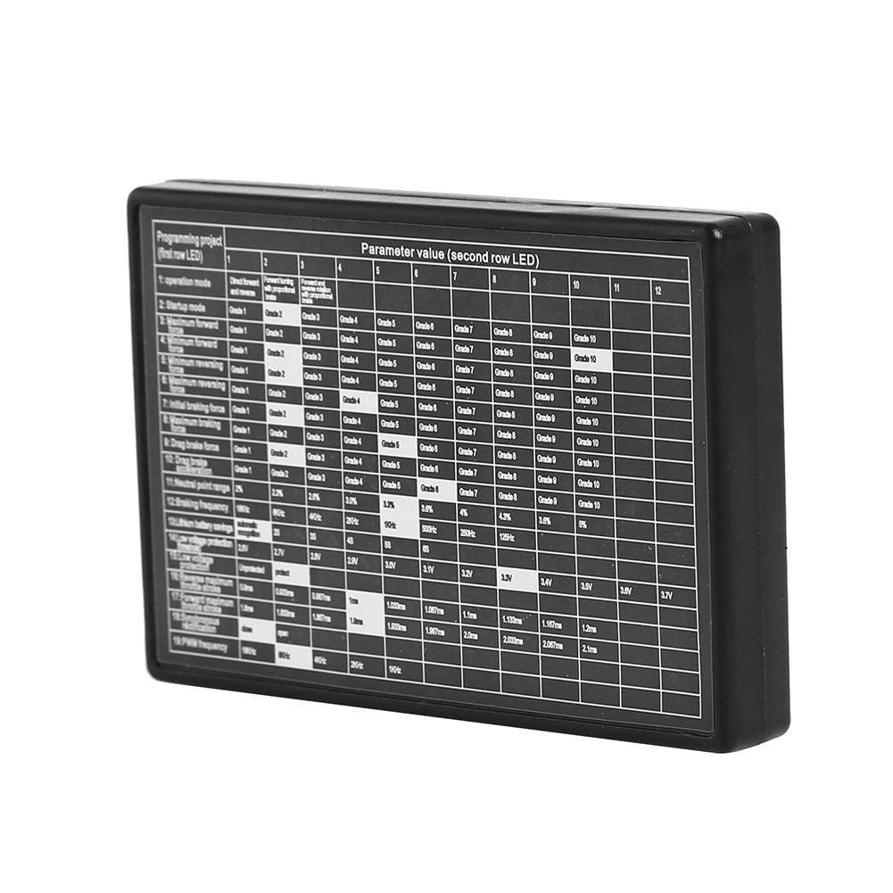 New11018WPCrawlerBrushBrushed80AElectronicSpeedControllerWaterproofESCWithProgramCard-1780171-7
