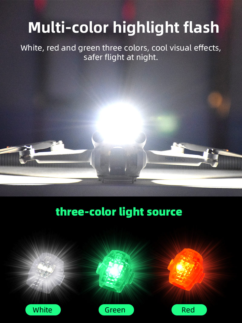NightFlyingLEDFlashLightWarningSignalLampAntiCollisionStrobeBlinkerforDJIMini3PROMini2AIR2SDJIAVATAF-1972113-4