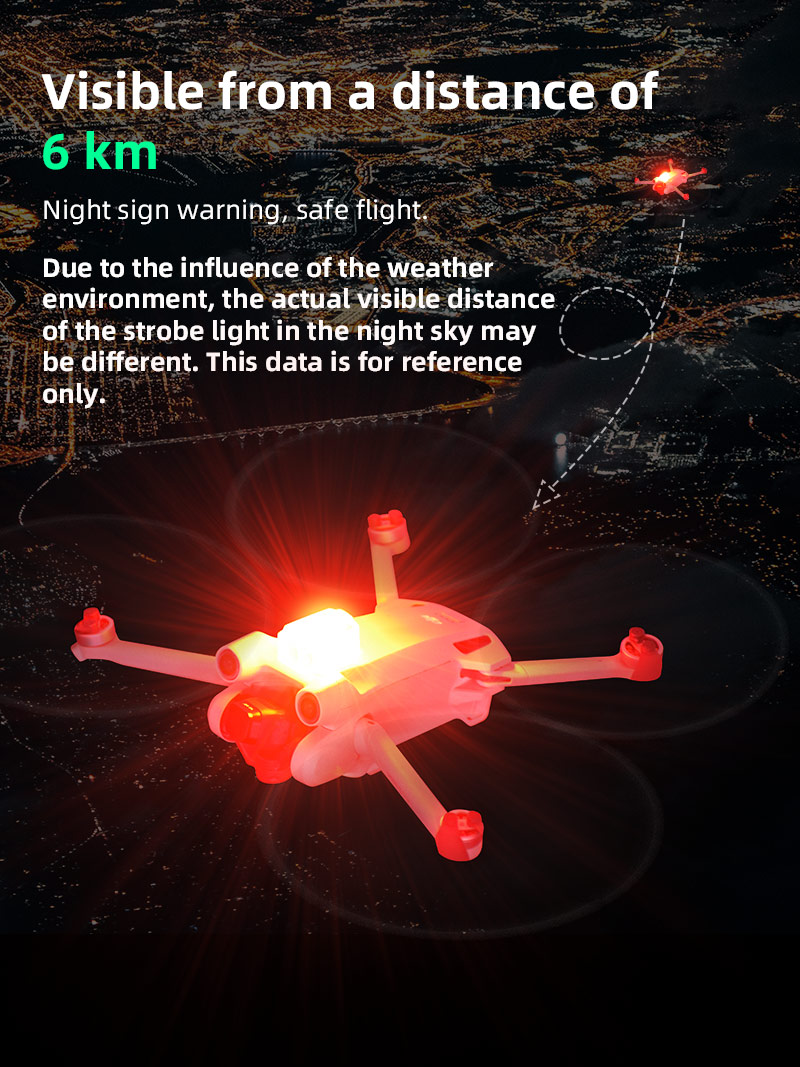 NightFlyingLEDFlashLightWarningSignalLampAntiCollisionStrobeBlinkerforDJIMini3PROMini2AIR2SDJIAVATAF-1972113-7