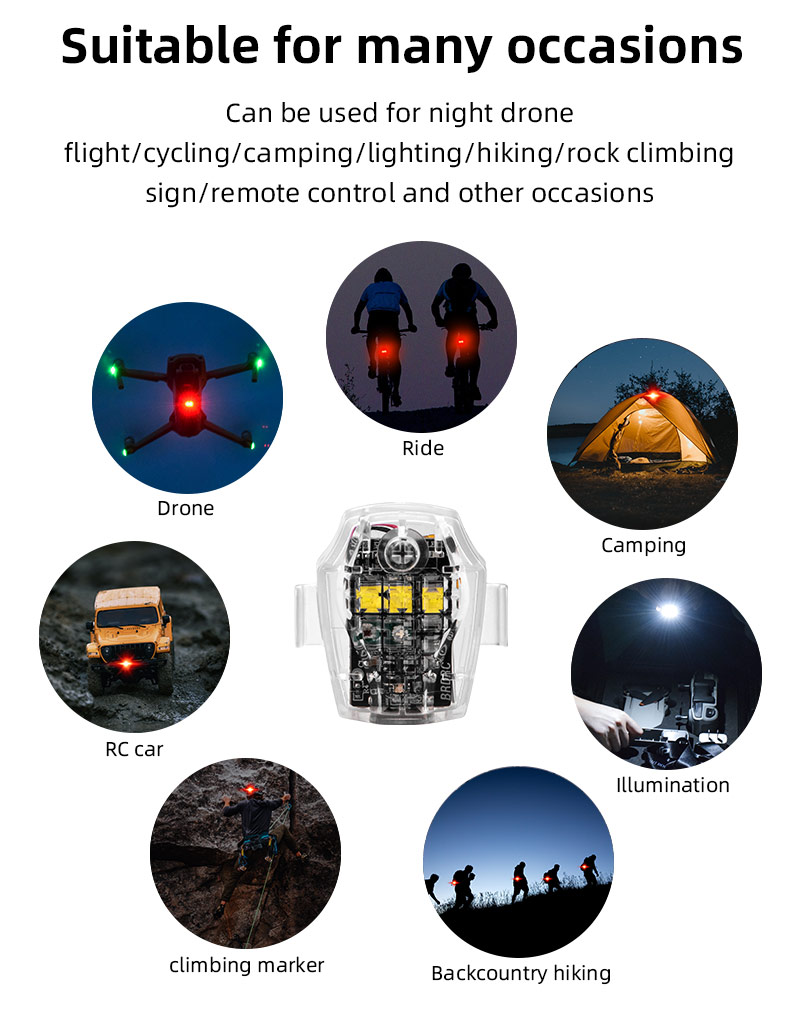 NightFlyingLEDFlashLightWarningSignalLampAntiCollisionStrobeBlinkerforDJIMini3PROMini2AIR2SDJIAVATAF-1972113-10
