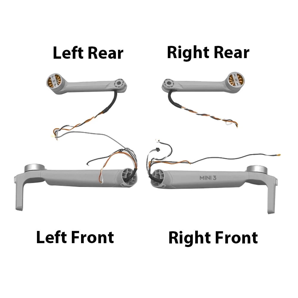 OriginalReplacementArmwithMotorRepairSparePartsAccessoriesforDJIMini3RCDroneQuadcopter-2005390-1