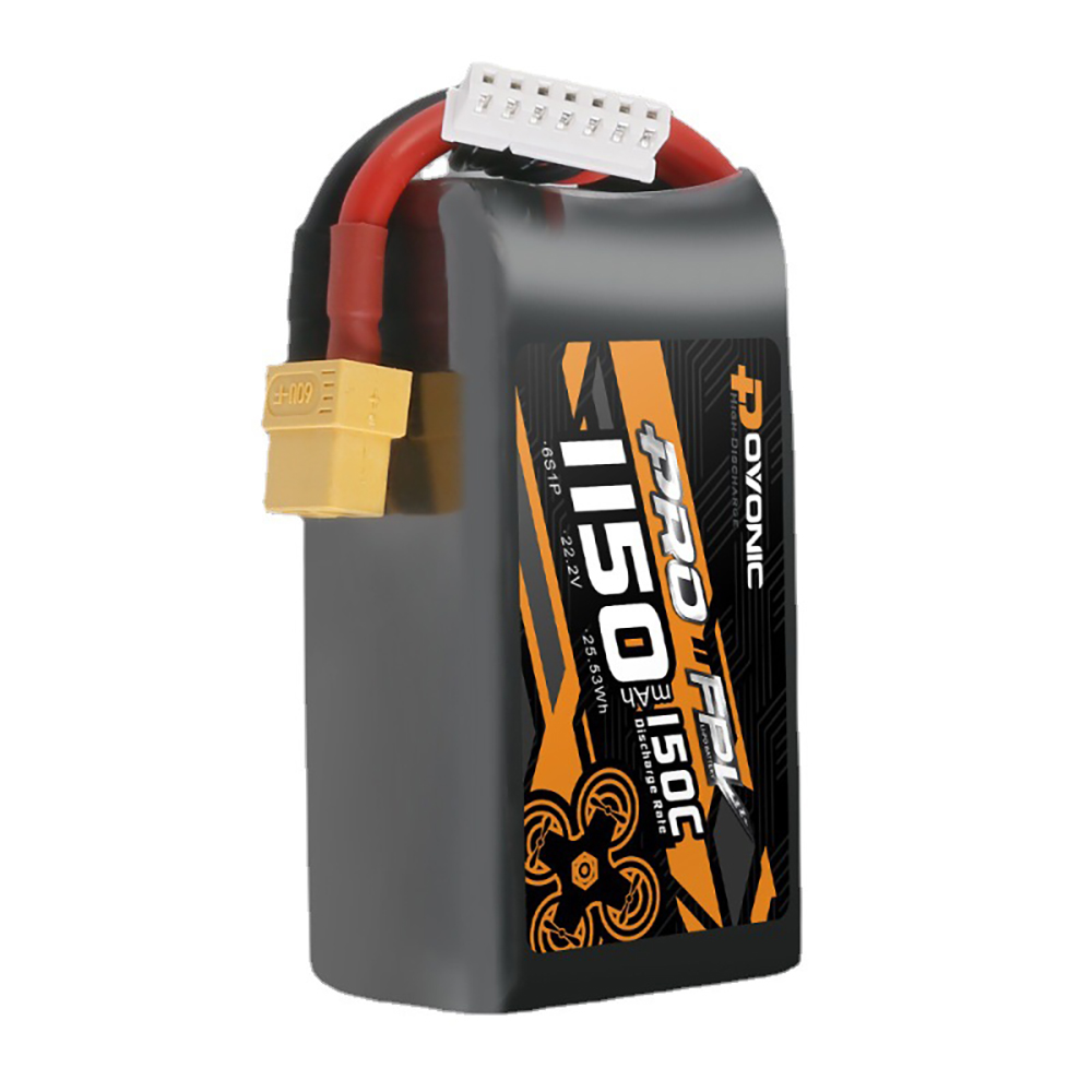 Ovonic222V1150mAh150C6SLiPoBatteryXT60Plugfor5inchFPVRacingDrone-2005691-2