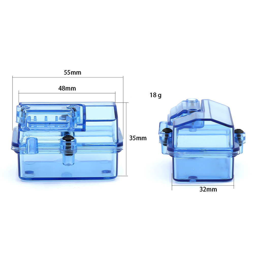 P2047RCCarBoatWaterproofReceiverRadioBoxTransparentPlasticEquipProtectWatertightCaseModelsVehiclesSp-1981585-3