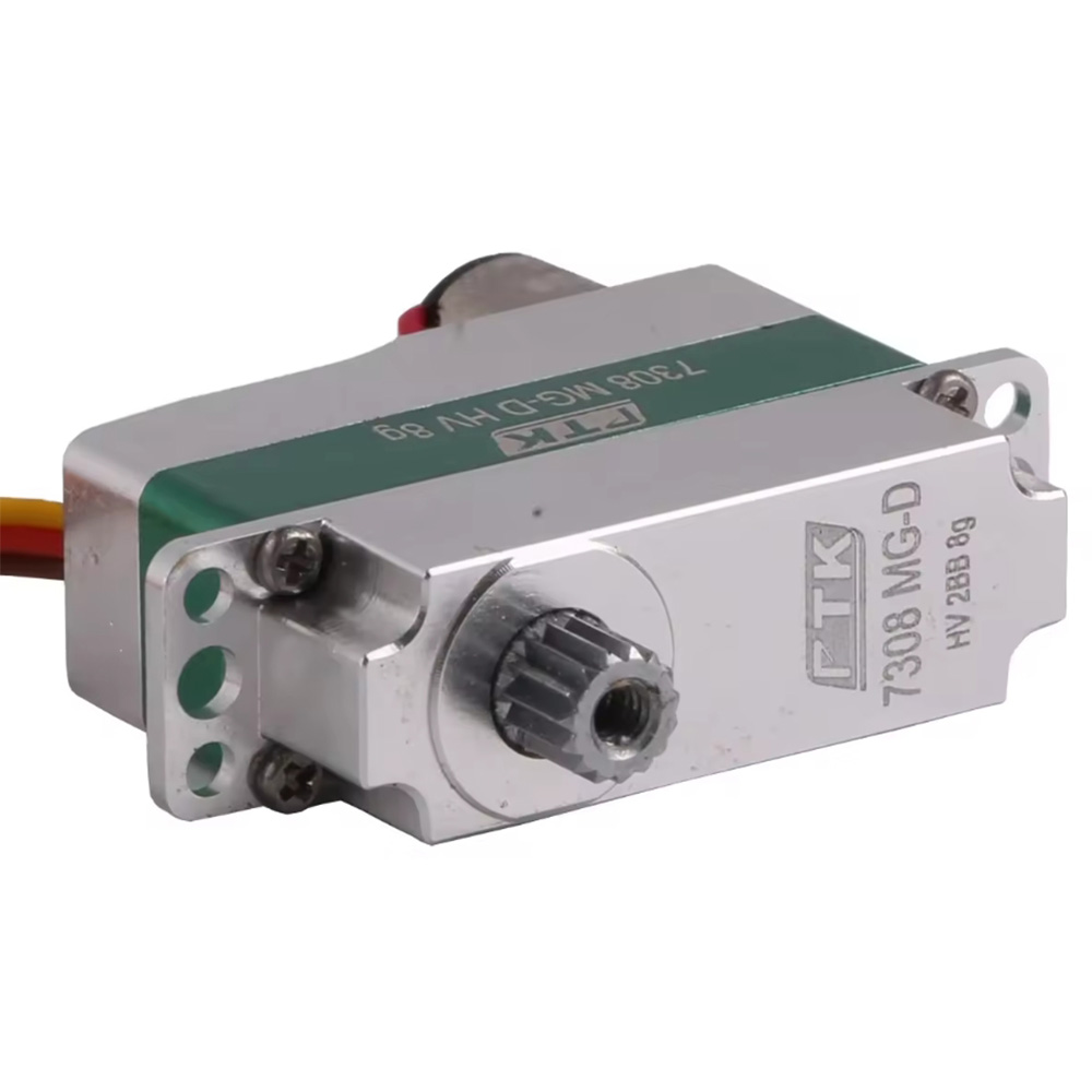 PTK7308MG-DMicroServo8gWholesaleDigitalMetalToothMetalCaseModelAirplaneDLGGliderAircraftServoKtsX08-2010865-6