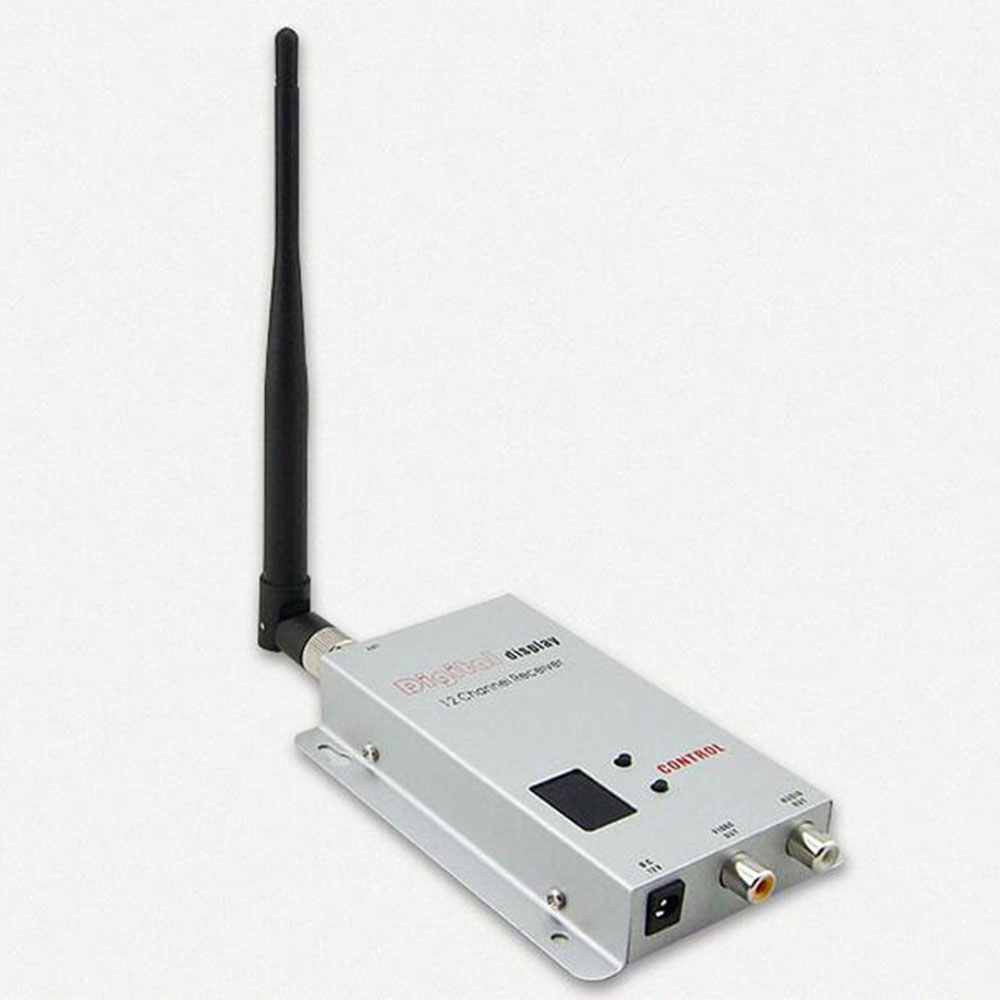 Partom12G15W12CHFPVWirelessVideoReceiverLongRange10KmForRCDroneFixedWingAirplane-1994523-1