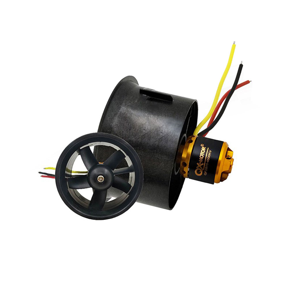 QX-Motor64mm5BladesEDFUnitWithQF26114500KVBrushlessMotor3SforRCAirplaneJet-1988178-3