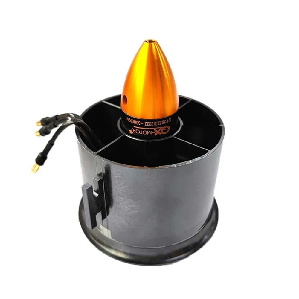 QX-Motor70mm6BladeEDFDuctedFanUnitWithQF28223000KV4SBrushlessMotorforRCAirplaneJet-2012365-1