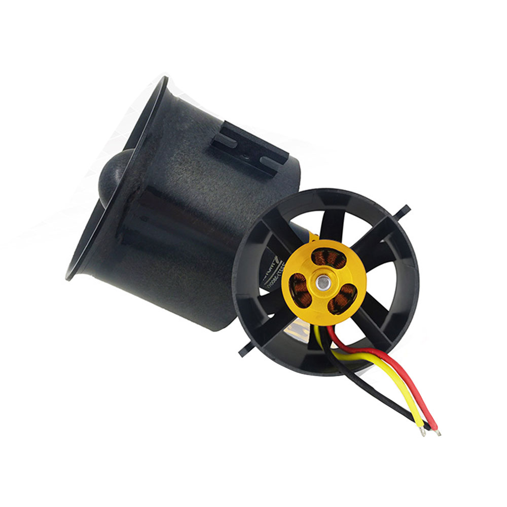 QX-Motor70mm6BladesEDFUnitWithQF28273500KVBrushlessMotor3-4SforRCAirplaneJet-1988177-1