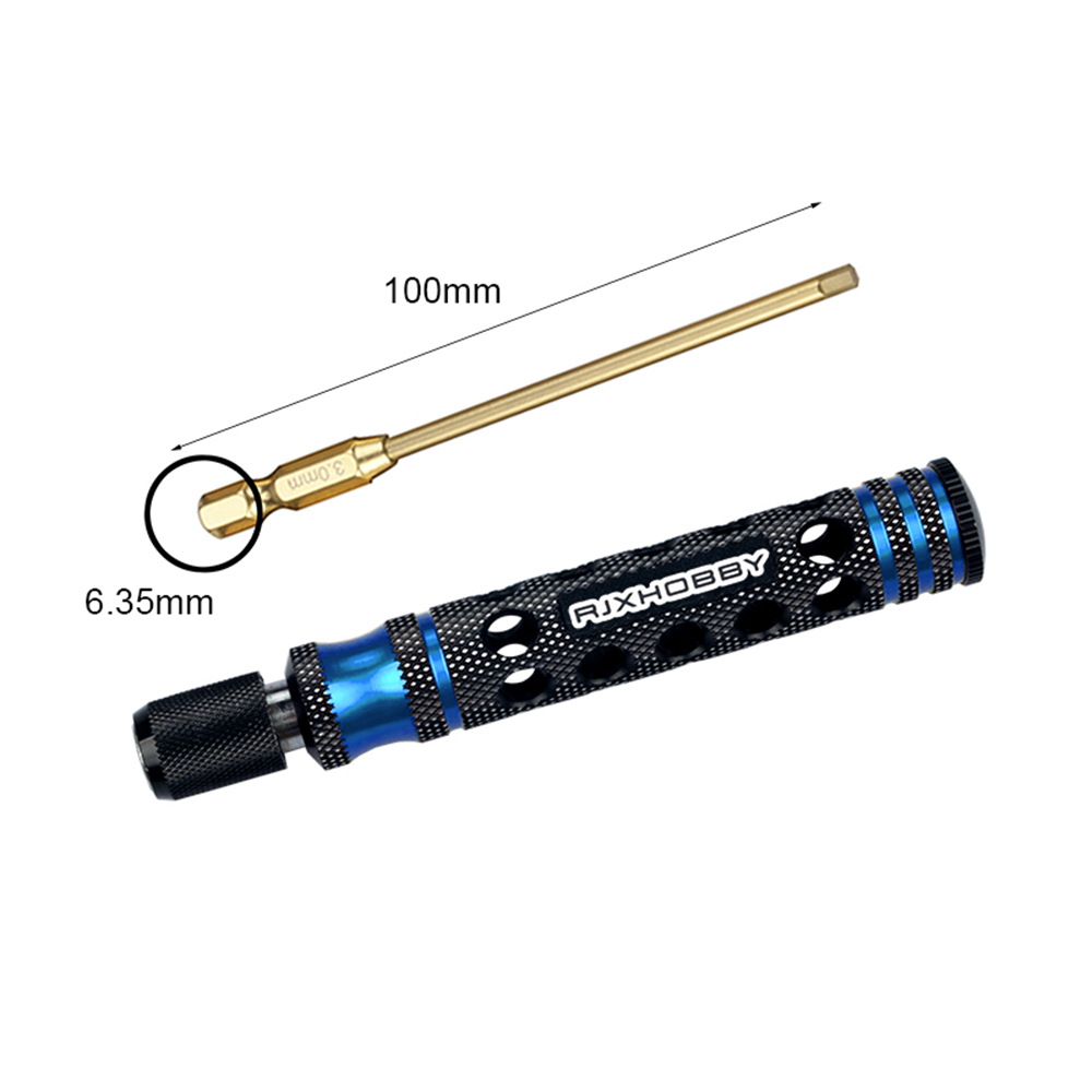 RJXHOBBYRJX3255BLU14in1HexNutPhillipsFlatScrewdriverforRCCarHelicopterFPVDrone-1909390-1