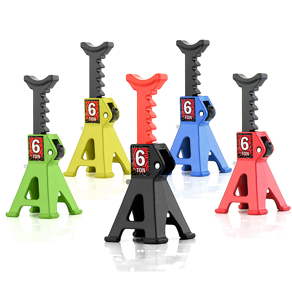 RSSimulationMiniMetalHeightAdjustableJackRepairStandfor112118124128RCCrawlerAxialSCX24KyoshoTamiyaHS-2014368-1
