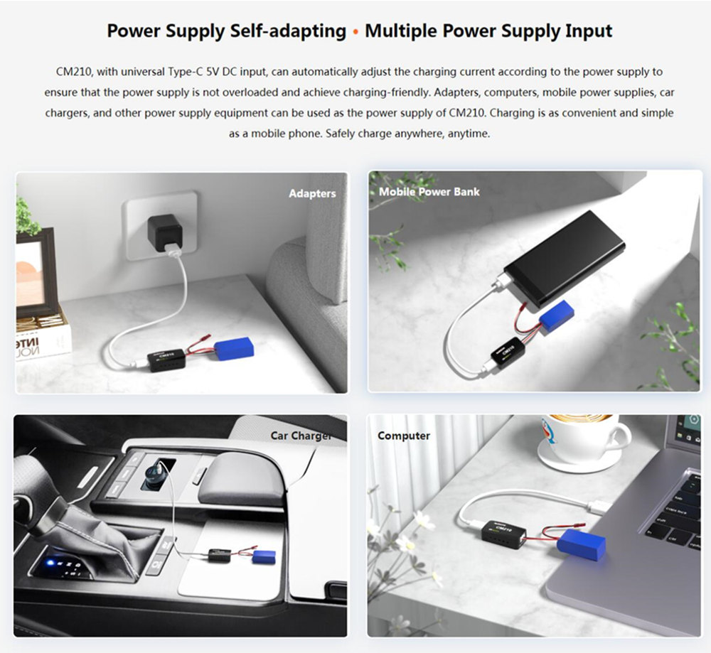 RadiolinkCM21020W15ADCBalanceCharger5VInputUSBType-Cfor2SLiPoBatteryChargingBalanceRepairModeSelf-ad-1993427-4
