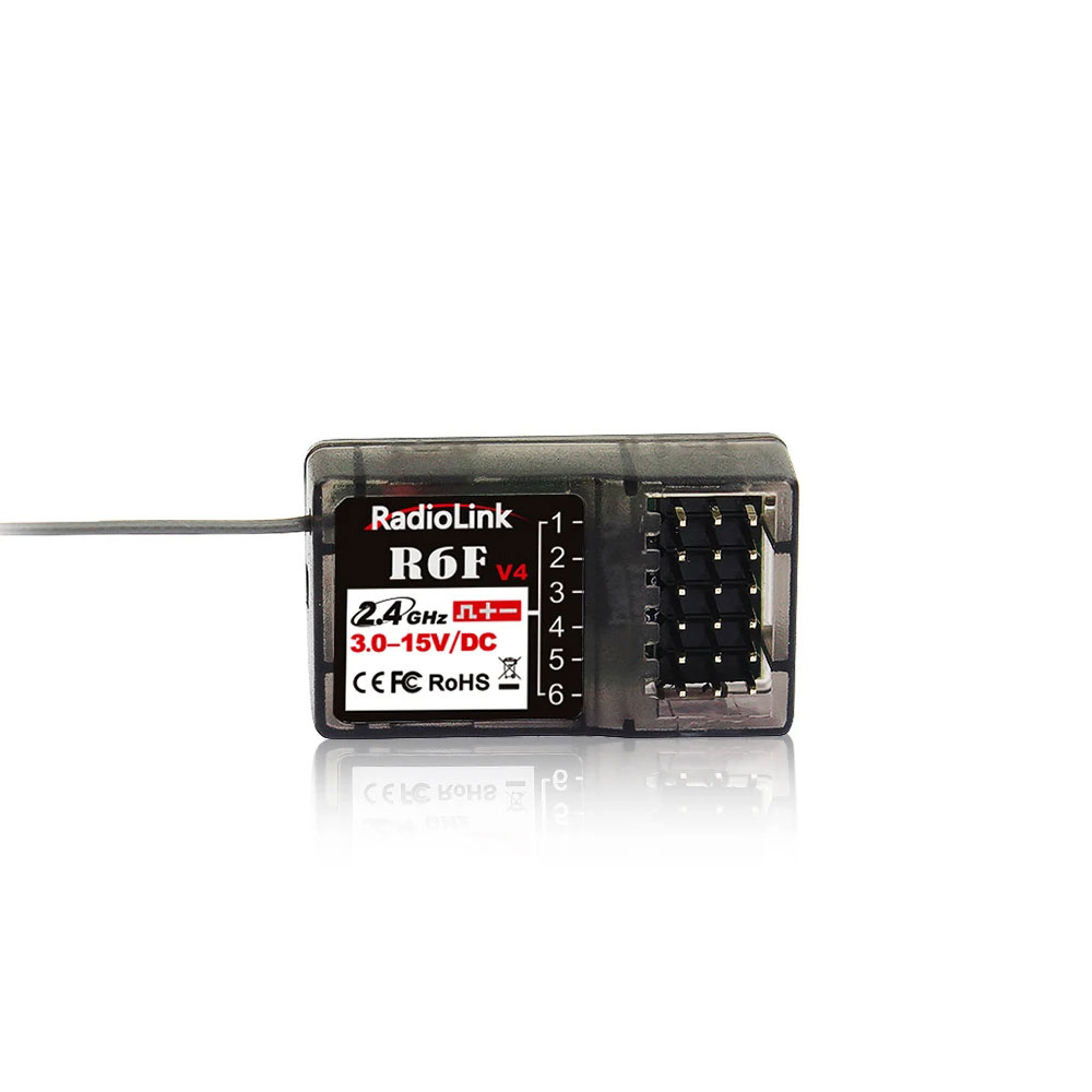 RadiolinkR6FV424GHz6CHFHSSLongRangeReceiverforRCCarBoatRC6GSV2RC4GSV2T8FBT8SRadioTransmitter-2006252-1