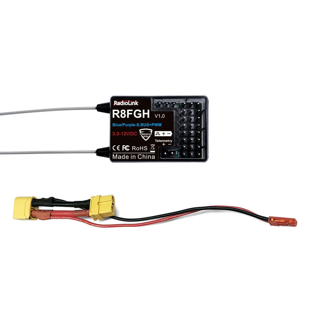 RadiolinkR8FGH24GHz8CHTelemetryGyroReceiverforRCAirplaneCarBoatRobot-2005626-6