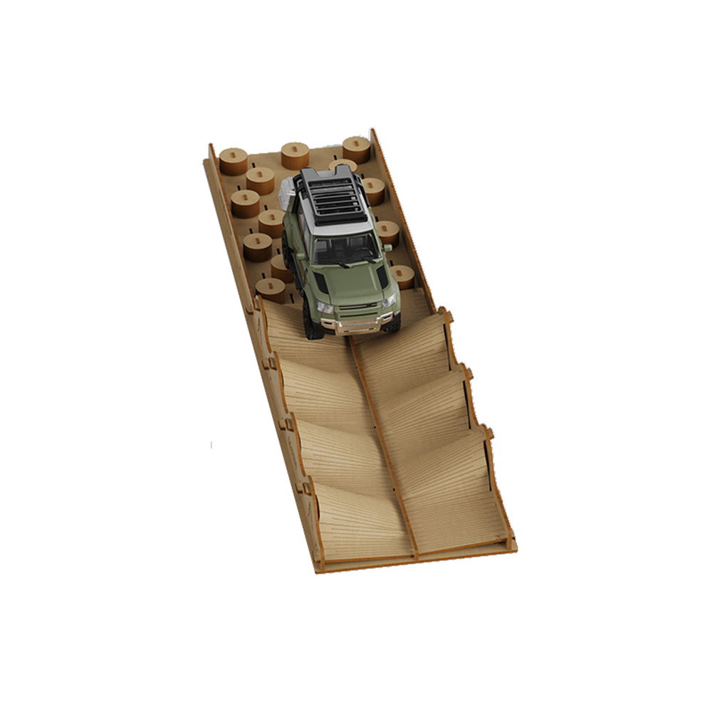 SGPP04DesktopSimulationOff-roadBridgeObstacleCourseforSG2402124RCCarVehiclesModelRockCrawlerToyWoode-2010941-6