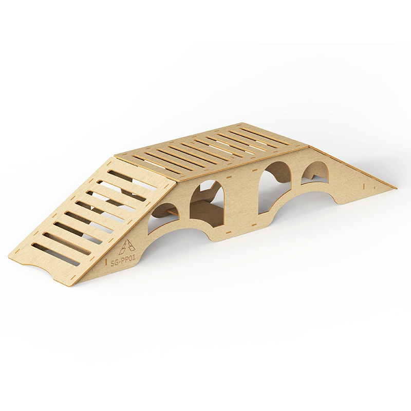SGPinconeForestWooden3DDIYBridgeSeesawFor12428RCCarParts-2003935-3