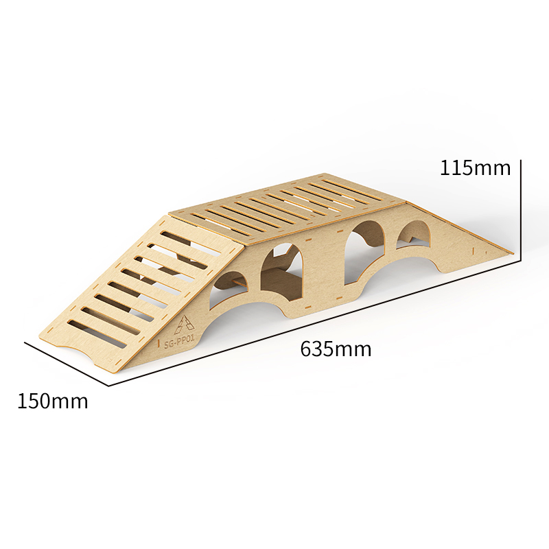 SGPinconeForestWooden3DDIYBridgeSeesawFor12428RCCarParts-2003935-6