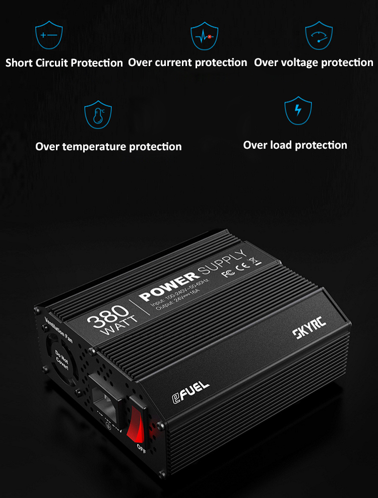 SKYRCEFUEL380W24V16APowerSupplyAdapterforSKYRCB6NanoISDTQ6PlusCharger-1348457-2