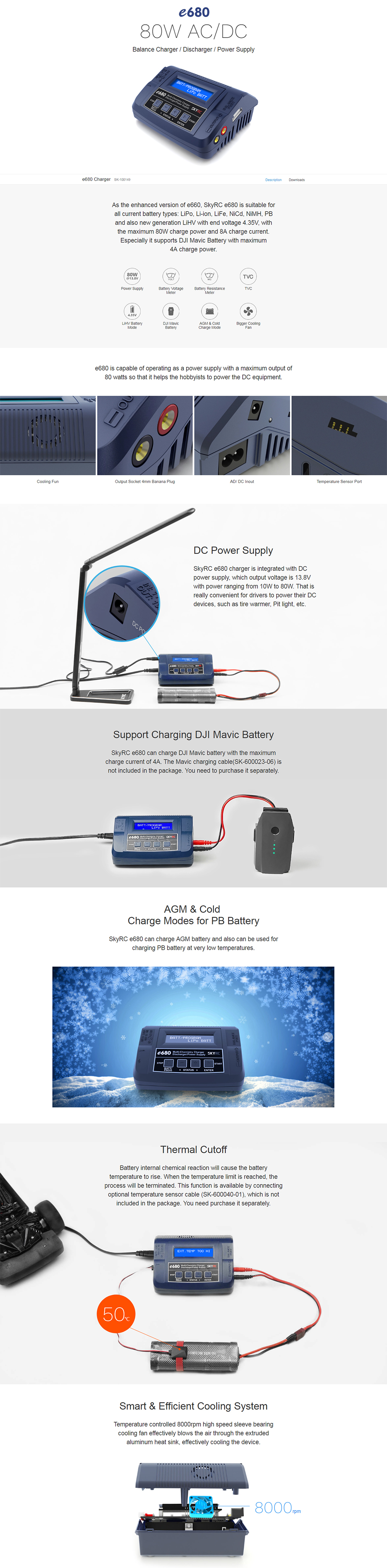SKYRCe68080W8AACDCBalanceChargerDischargerfor1-6SLipoBattery-1526977-1