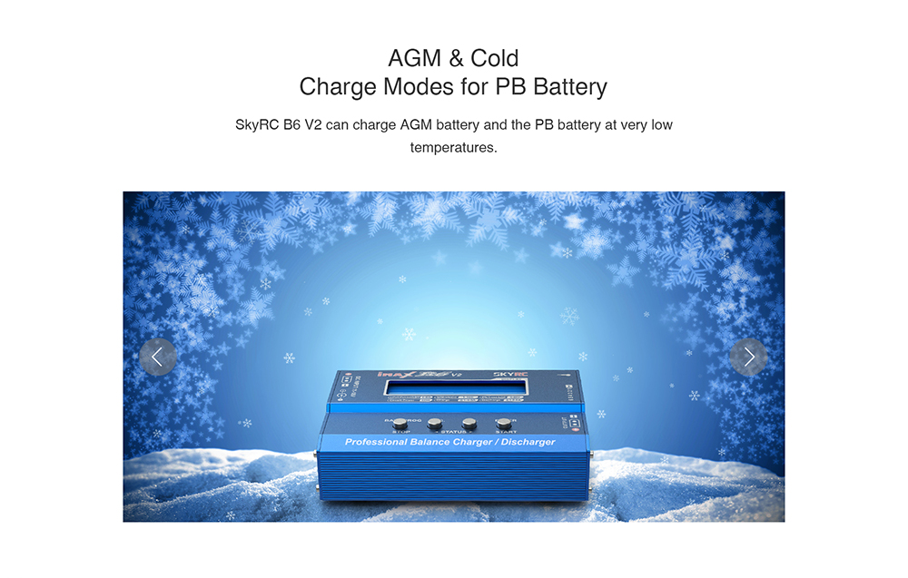 SKYRCiMAXB6V260W6ADC25mmXT60DualInputBatteryBalanceChargerDischargerwithXT60OutputforLipoLi-ionLiHVL-1596876-10