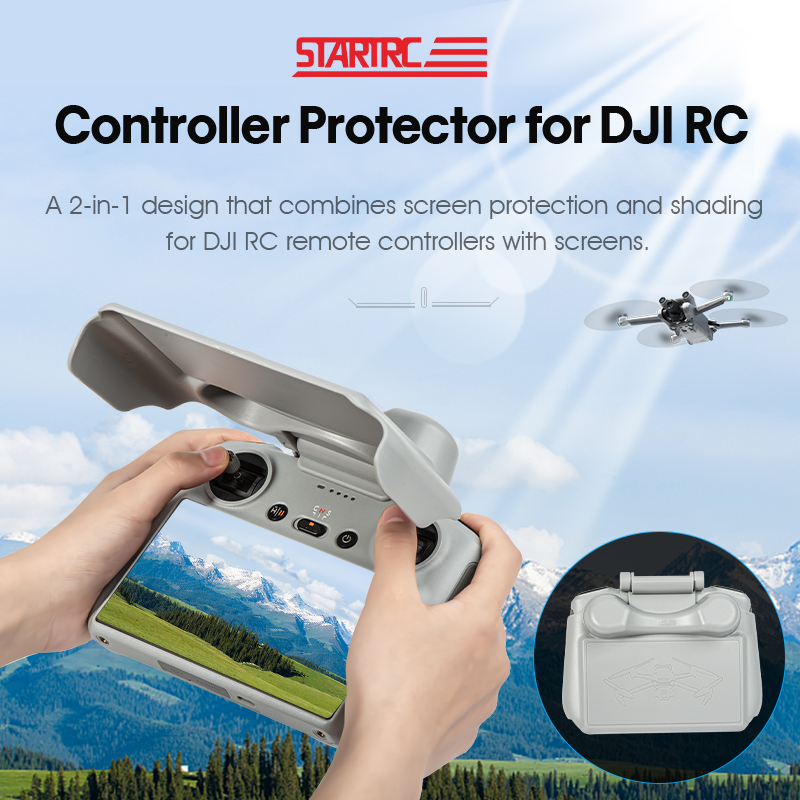 STARTRC2-in-1RCScreenRemoteControllerSunShadeHoodSunshadeProtectionCoverShellCaseJoystickProtectorfo-1985896-1