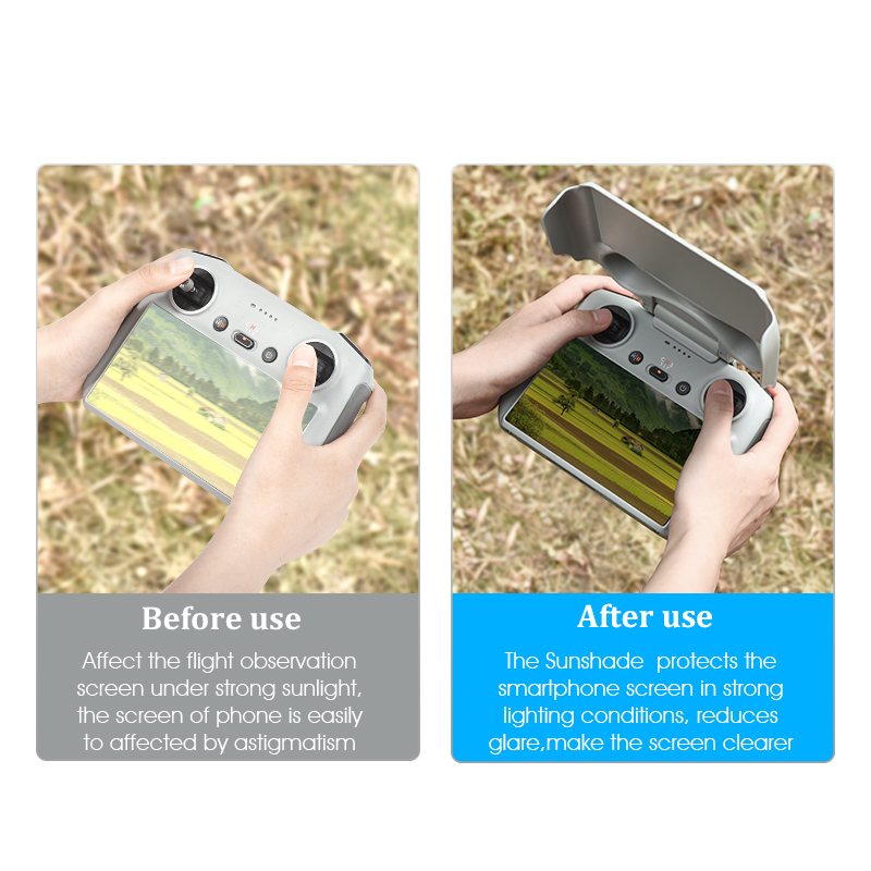 STARTRC2-in-1RCScreenRemoteControllerSunShadeHoodSunshadeProtectionCoverShellCaseJoystickProtectorfo-1985896-5