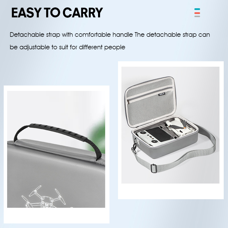 STARTRCPortableWaterproofStorageShoulderBagHandbagCarryingBoxCaseforDJIMini3Mini3PRODronewithRCScree-1983324-10
