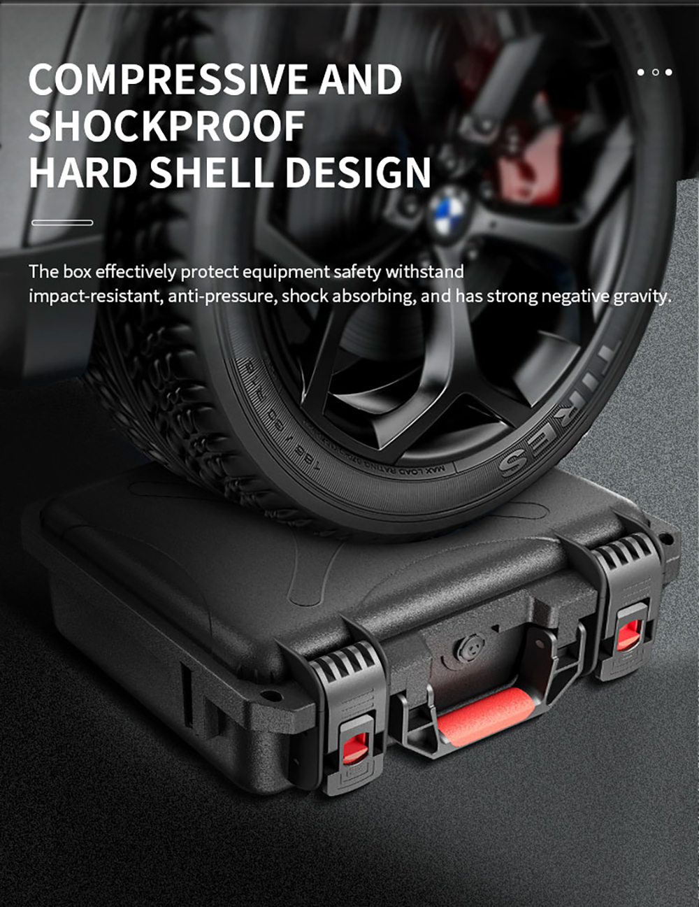 STARTRCPortableWaterproofStorageShoulderBagHandbagHardShellSuitcaseCarryingBoxCaseforDJIMINI4PRORC2R-2003582-6