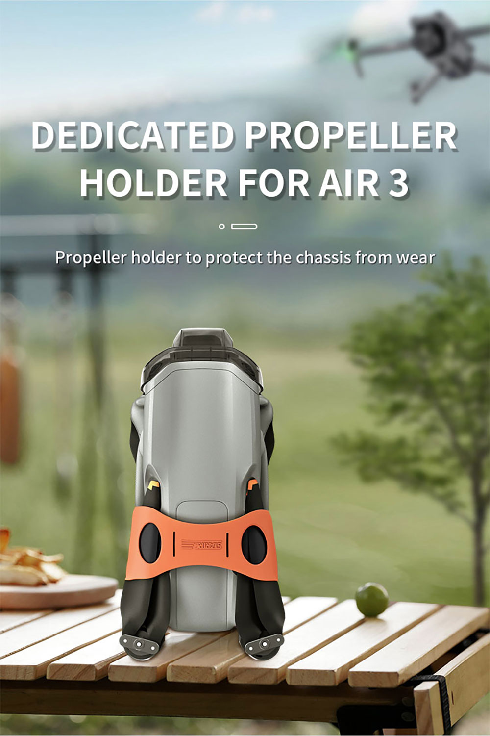STARTRCPropellerStabilizersBladeHolderMountFixatorPropsProtectiveBaseStrapProtectionCoverforDJIAIR3R-1998719-1