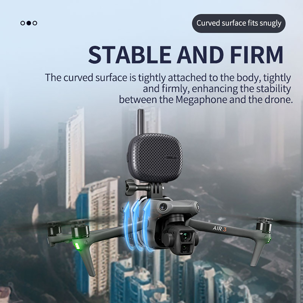 STARTRCUniversalWalkieTalkieSkySpeakerMegaphoneWireless3KMRangeLaudspeakersforDJIAIR3Mavic3PROSeries-2006217-7